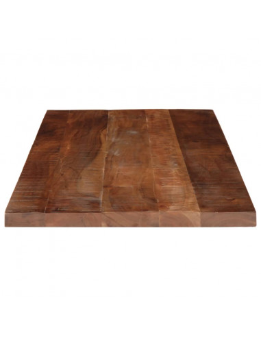 Piano Tavolo 140x50x2,5 cm Rettangolare in Massello di Recupero