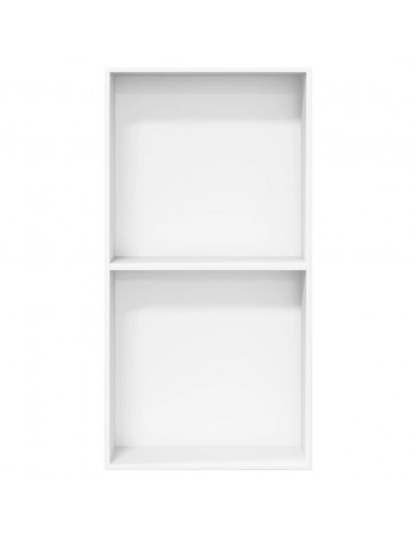 Nicchia per Doccia Bianco Opaco 32x62x9cm in Acciaio Inox