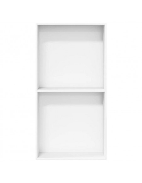 Nicchia per Doccia Bianco Opaco 32x62x9cm in Acciaio Inox