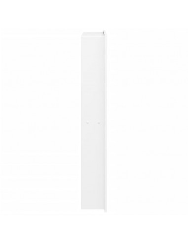Nicchia per Doccia Bianco Opaco 32x62x9cm in Acciaio Inox