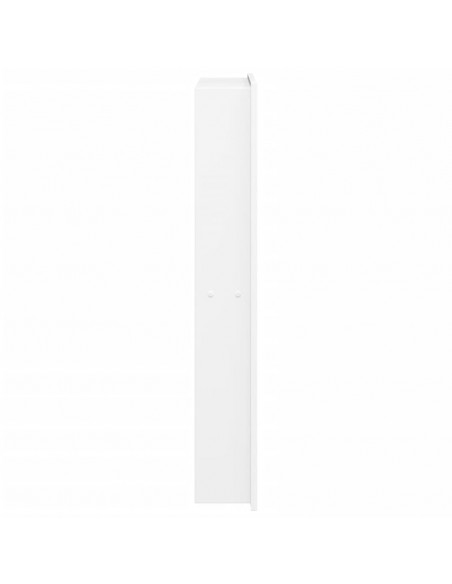 Nicchia per Doccia Bianco Opaco 32x62x9cm in Acciaio Inox