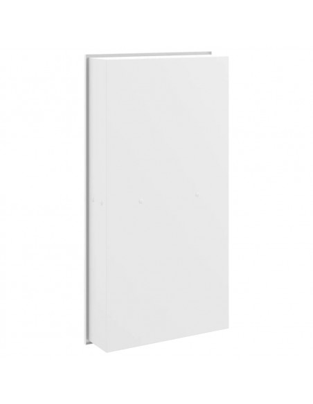 Nicchia per Doccia Bianco Opaco 32x62x9cm in Acciaio Inox