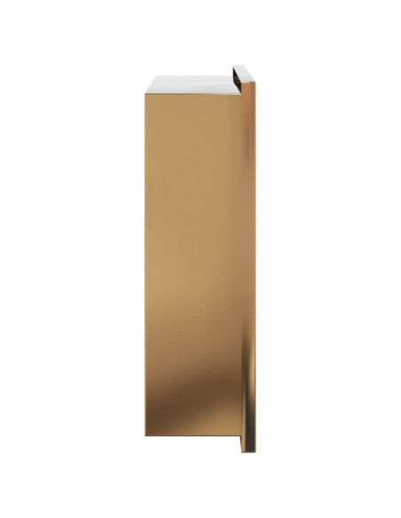 Nicchia per Doccia Oro Spazzolato 32x32x9cm in Acciaio Inox