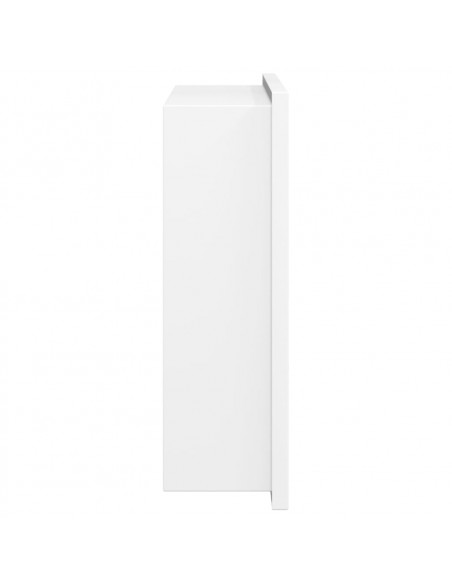 Nicchia per Doccia Bianco Opaco 32x32x9cm in Acciaio Inox