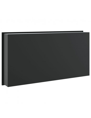 Nicchia per Doccia Nero Opaco 62x32x9cm in Acciaio Inox
