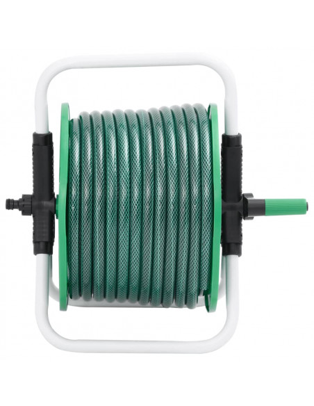 Avvolgitubo Verde Autoportante con Tubo 50 m PVC