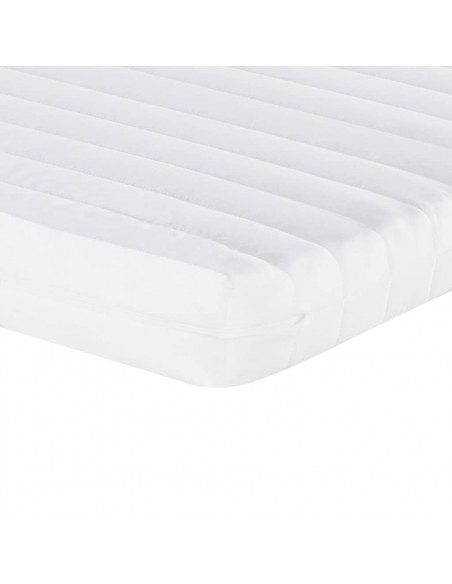 Divano Letto Estraibile con Materassi Rosa 90x200 cm Velluto