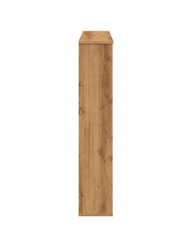 Cornice per Camino Rovere Artigianale 100x20x100 cm Truciolato