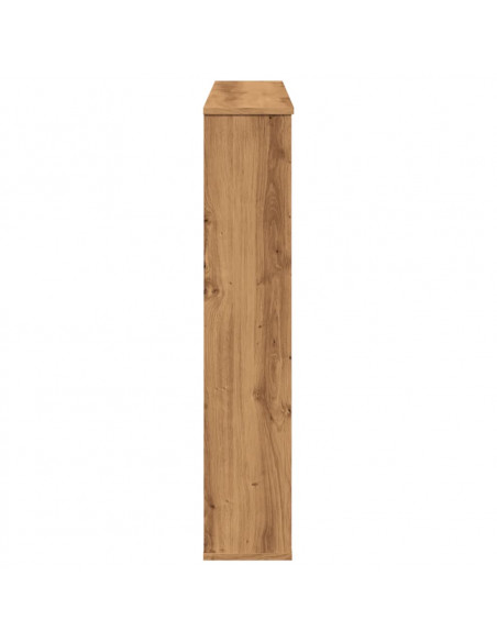 Cornice per Camino Rovere Artigianale 100x20x100 cm Truciolato