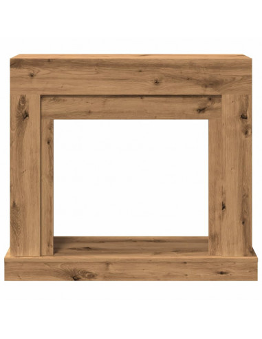 Cornice per Camino Rovere Artigianale 100x30x87,5 cm Truciolato