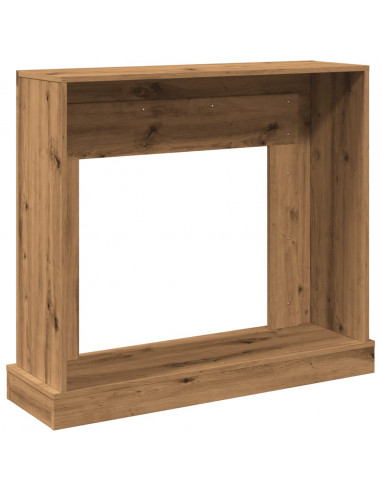 Cornice per Camino Rovere Artigianale 100x30x87,5 cm Truciolato