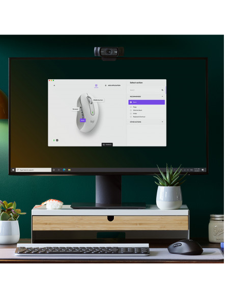 Logitech Signature M650 mouse Ufficio Mano destra RF senza fili + Bluetooth Ottico 4000 DPI