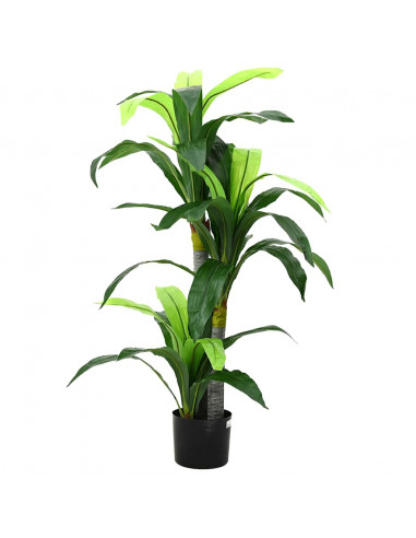 Albero di Dracaena Artificiale 36 Foglie 120 cm Verde