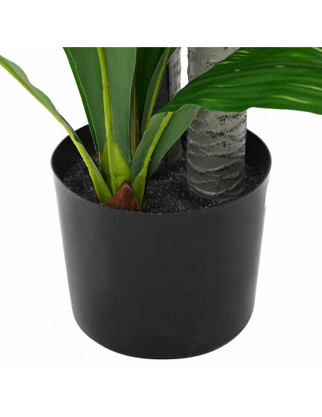 Albero di Dracaena Artificiale 36 Foglie 120 cm Verde