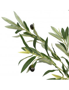 Albero Ulivo Artificiale 1000 Foglie 300 cm Verde 2