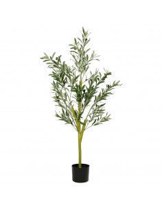Albero Ulivo Artificiale 450 Foglie 120 cm Verde