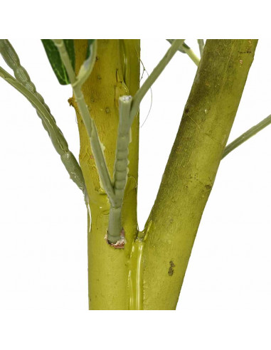 Albero Ulivo Artificiale 450 Foglie 120 cm Verde