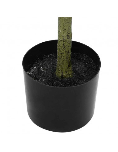 Albero Ulivo Artificiale 450 Foglie 120 cm Verde