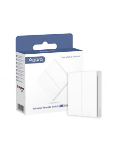 Aqara Interruttore/Pulsante remoto doppio Smart senza fili H1