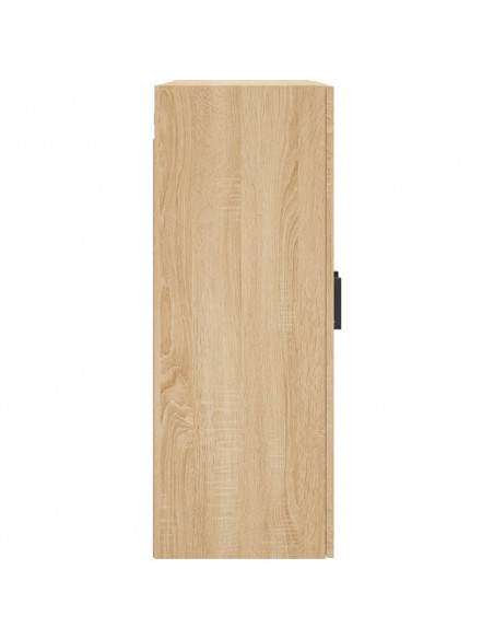 Armadietti a Parete 2 pz Rovere Sonoma in Legno Multistrato