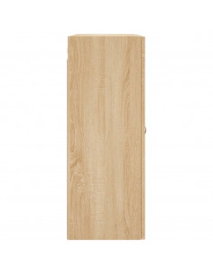 Armadietti a Parete 2 pz Rovere Sonoma in Legno Multistrato