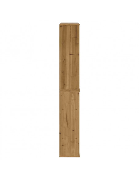 Armadietti Laterali 4 pz ODDA 40x24x79 cm Legno Massello Pino