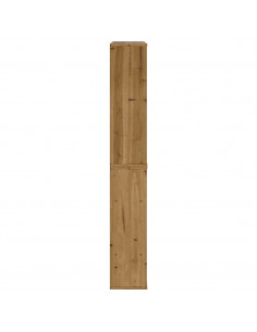 Armadietti Laterali 4 pz ODDA 40x24x79 cm Legno Massello Pino