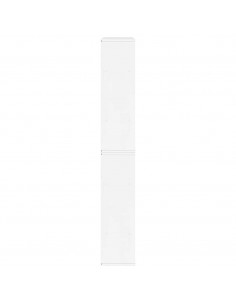 Armadietti Laterali 4 pz ODDA Bianco 40x24x79 cm Legno di Pino