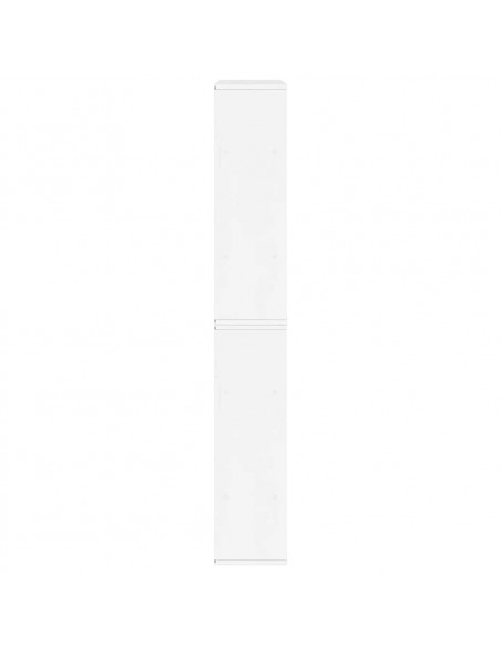 Armadietti Laterali 4 pz ODDA Bianco 40x24x79 cm Legno di Pino
