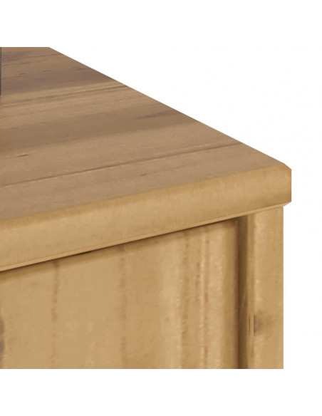 Armadietti Laterali 5 pz ODDA 40x24x79 cm Legno Massello Pino