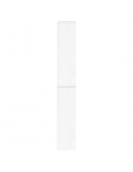 Armadietti Laterali 5 pz ODDA Bianco 40x24x79 cm Legno di Pino