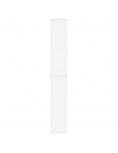 Armadietti Laterali 5 pz ODDA Bianco 40x24x79 cm Legno di Pino