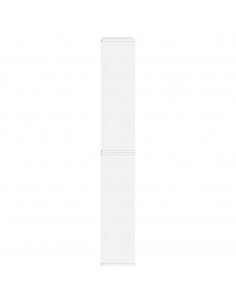 Armadietti Laterali 6 pz ODDA Bianco 40x24x79 cm Legno di Pino