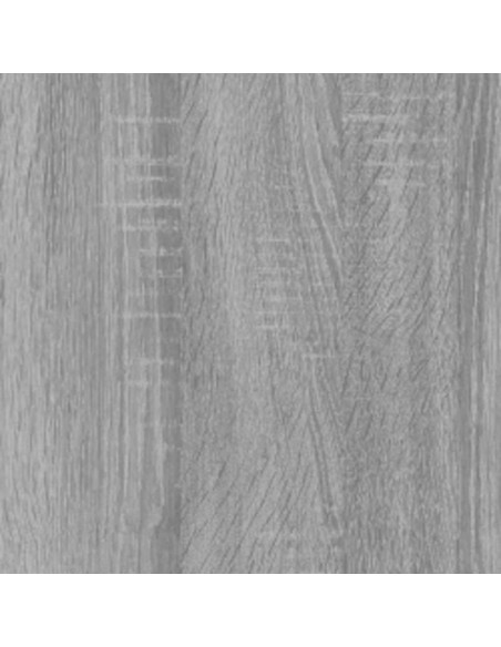 Armadio Microonde Grigio Sonoma 60x57x207 cm Legno Multistrato