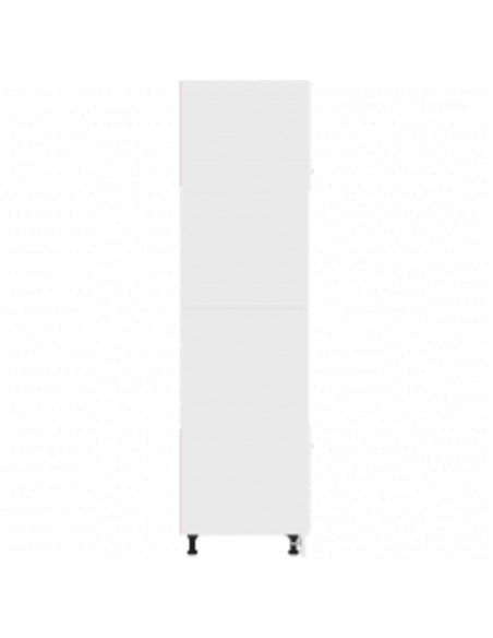 Armadio per Microonde Bianco 60x57x207 cm in Legno Multistrato