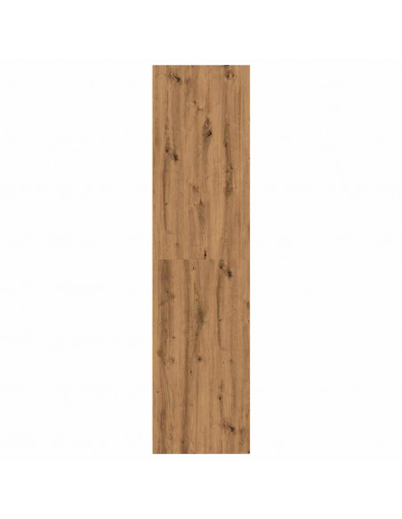 Armadio Rovere Artigianale 80x50x200 cm in Legno Multistrato