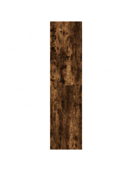 Armadio Rovere Fumo 80x50x200 cm in Legno Multistrato