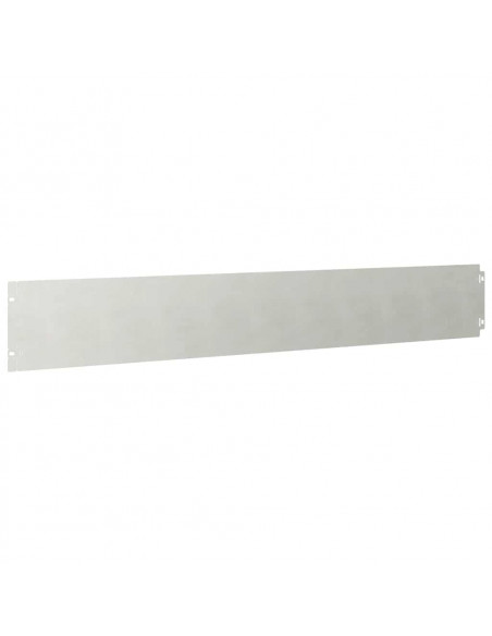 Bordure per Prato 30 pz 15x103 cm Acciaio Inossidabile