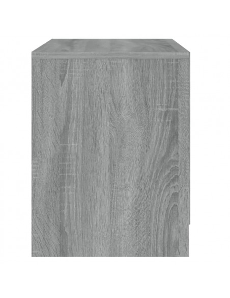 Comodini 2 pz Grigio Sonoma 45x34,5x44,5 cm in Truciolato