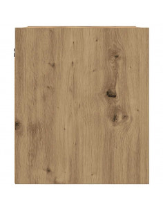 Comodini a Muro 2 pz Rovere Artigianale 38x34x40 cm 2