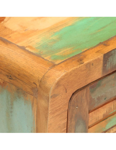 Comodino 40x30x50 cm in Legno Massello di Recupero