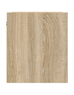 Comodino a Muro Rovere Sonoma 38x34x40 cm