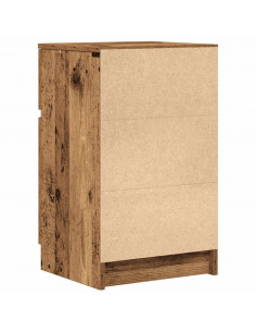 Comodino Legno Antico 39x35x65 cm in Legno Multistrato 2