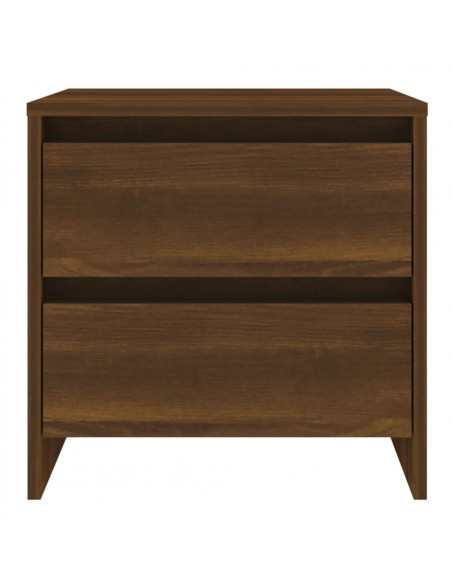 Comodino Rovere Marrone 45x34,5x44,5 cm in Truciolato