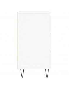 Credenza Bianca 60x35x70 cm in Legno Multistrato