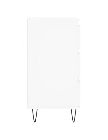 Credenza Bianca 60x35x70 cm in Legno Multistrato