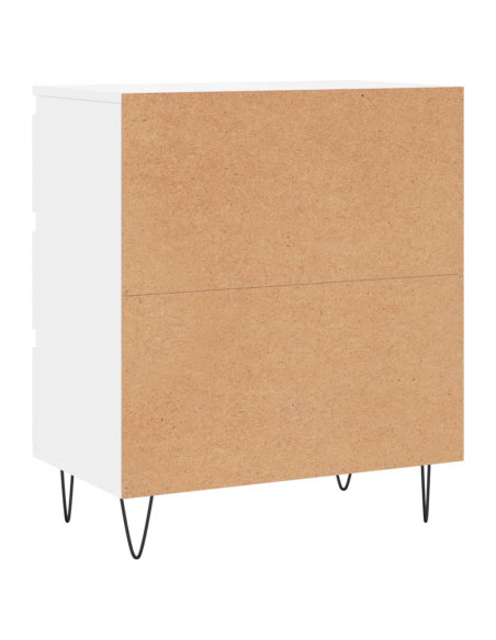 Credenza Bianca 60x35x70 cm in Legno Multistrato