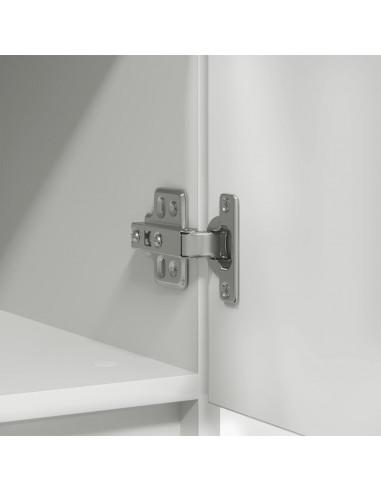 Credenza con Cassetti Bianco 71x35x84 cm in Legno Multistrato