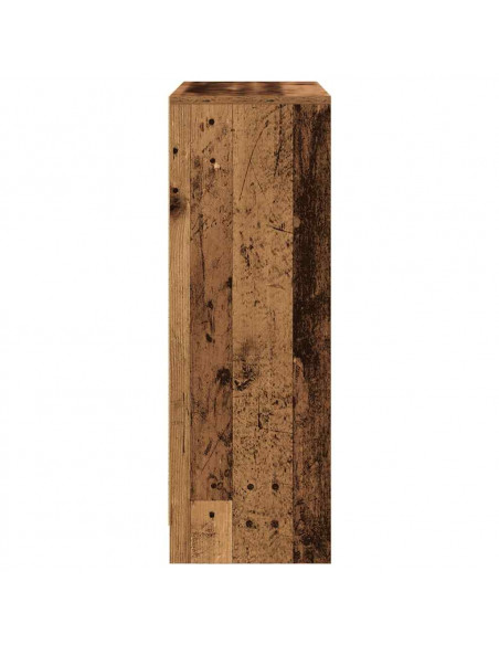 Credenza con Cassetti e Ante Legno Antico 73x31x90 cm