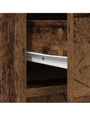 Credenza con Cassetti e Ante Legno Antico 73x31x90 cm